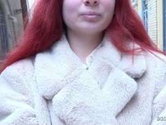 deutsche-pornos xnxx-pornos naturtitten-pornos rothaarige-pornos schwanz reiten, strapse, sex von hinten, deutsche ficken, geile rothaarige, casting