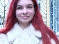 deutsche-pornos xnxx-pornos naturtitten-pornos rothaarige-pornos schwanz reiten, strapse, sex von hinten, deutsche ficken, geile rothaarige, casting